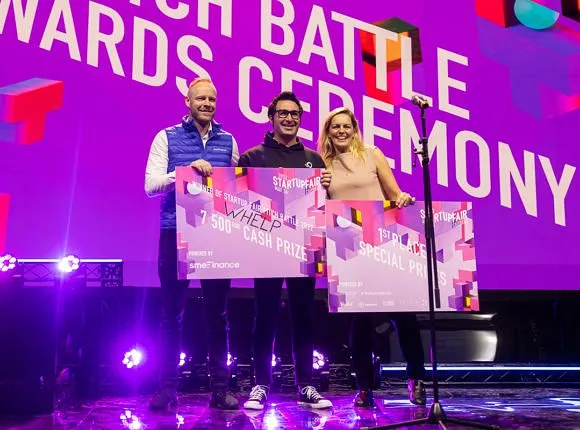 Startup Whelp wins the best startup title in the Startup Fair Pitch Battle competition