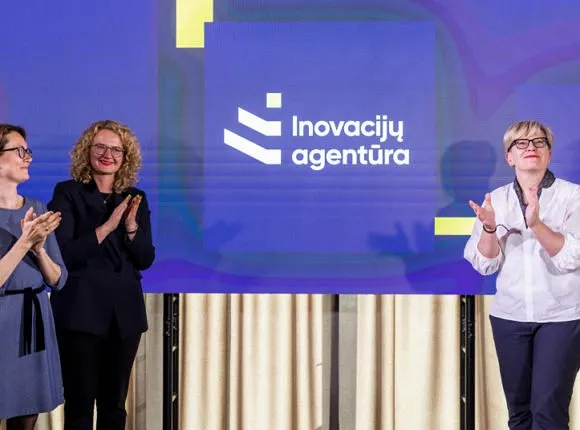 Innovation Agency Lithuania moving to a new office, the Agency head introduced