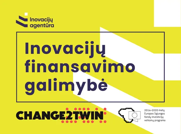 Inovacijų potencialo siekiančioms gamybos įmonėms – „Change2Twin“ parama