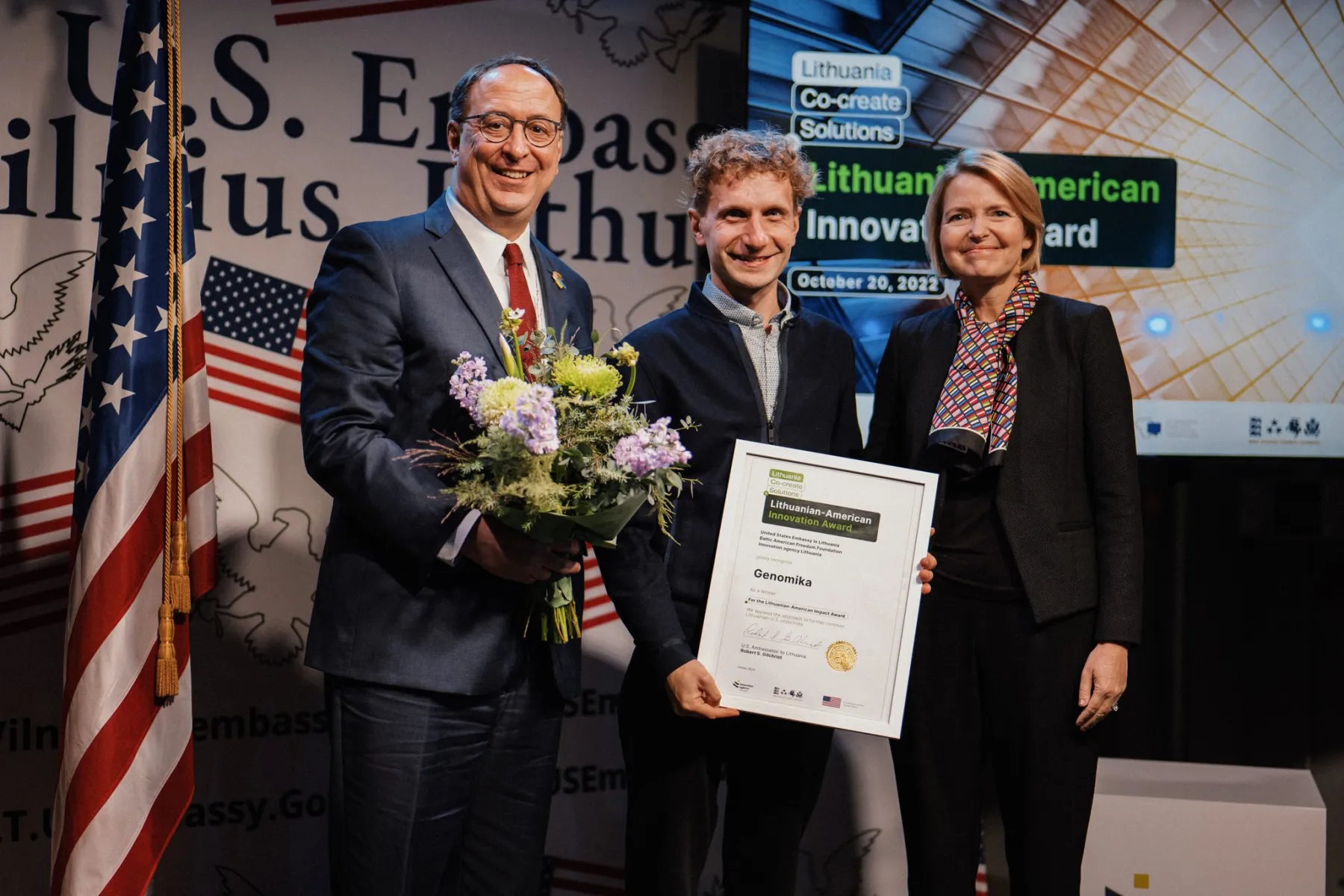 Winners of the Lithuanian-American Innovation Award have been announced
