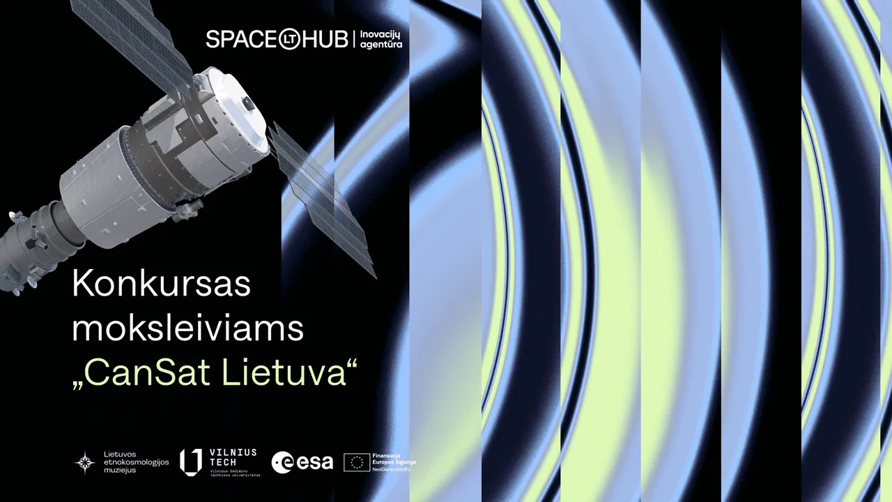 Konkurse „CanSat“ varžysis 120 moksleivių: konstruos kosmoso palydovų modelius