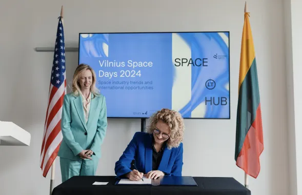 Lietuva su NASA pasirašė susitarimą dėl kosmoso tyrinėjimų
