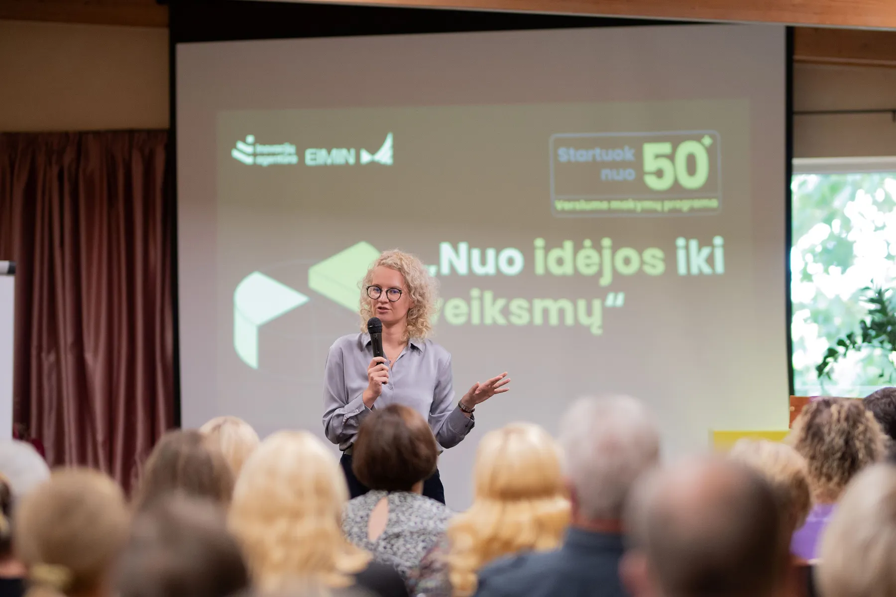 Baigėsi „Startuok nuo 50+“ programa: 103 dalyviai, sustiprintos verslo kompetencijos ir užmegztos bičiulystės