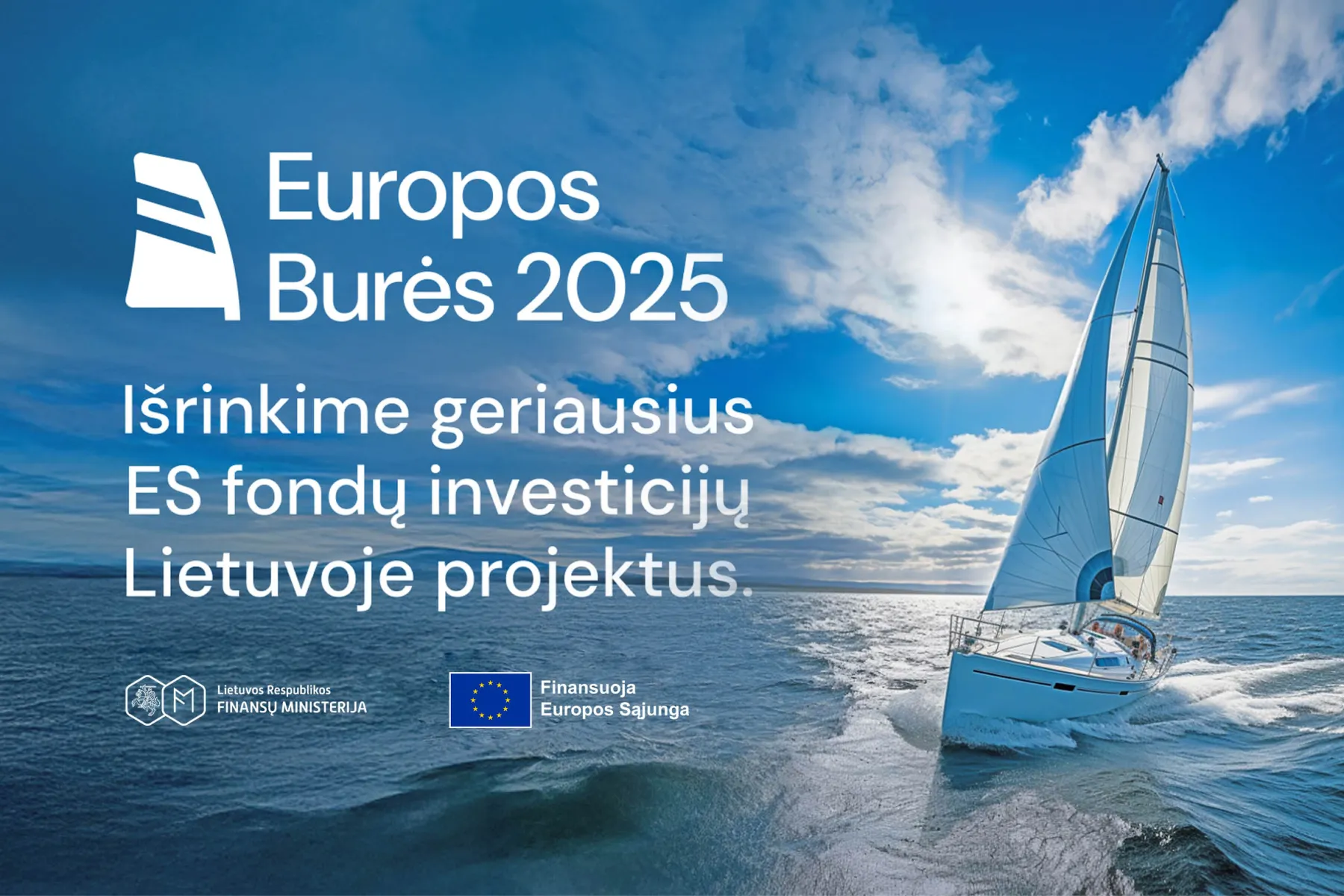 EUROPOS BURĖS 2025: kviečiame registruotis!