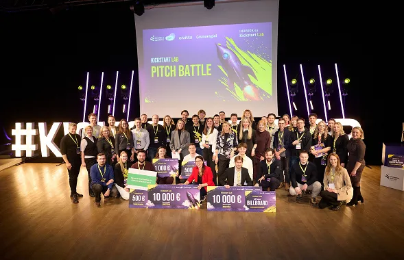 Jaunimo startuolių inovacijos: „Kickstart LAB“ finale – proveržiai, naujos rinkos ir 20 000 eurų