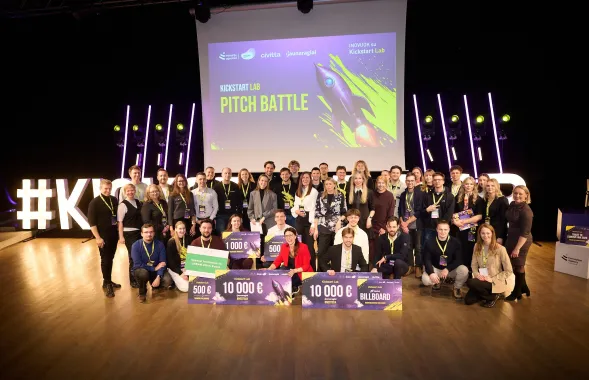 Jaunimo startuolių inovacijos: „Kickstart LAB“ finale – proveržiai, naujos rinkos ir 20 000 eurų