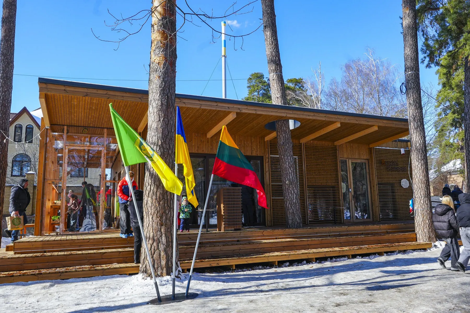 Lietuvos verslo susitelkimas Ukrainoje: pusė Bučos edukacinės erdvės vertės – mūsų įmonių parama