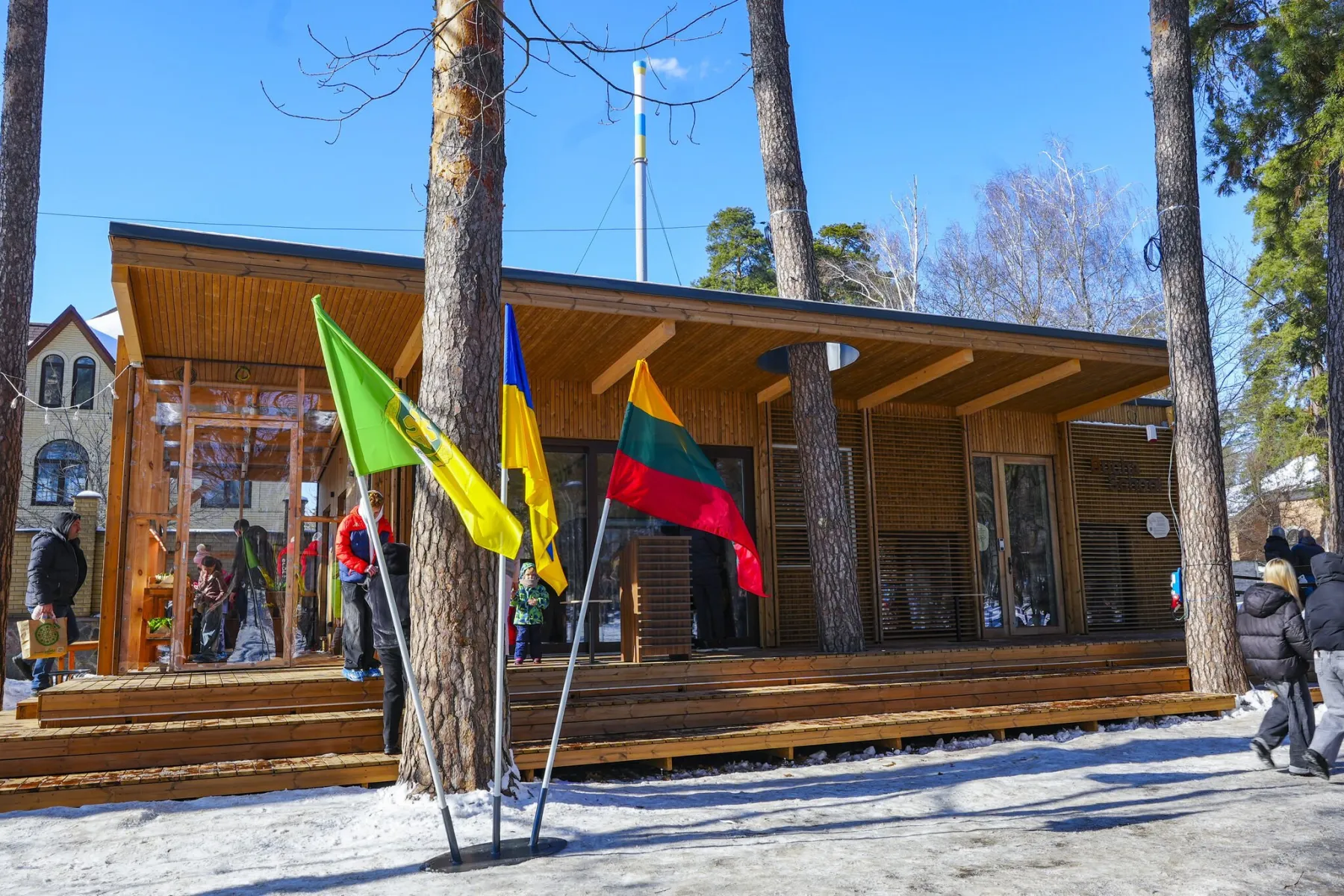 Lietuvos verslo susitelkimas Ukrainoje: pusė Bučos edukacinės erdvės vertės – mūsų įmonių parama