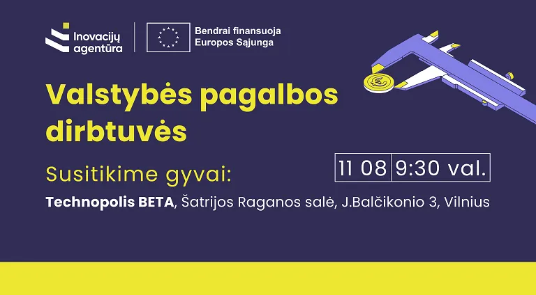 Valstybės pagalbos dirbtuvės