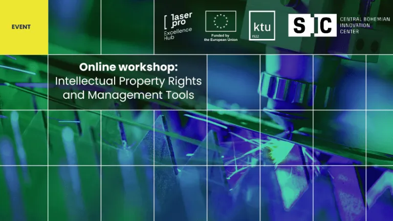 Online Workshop: Intellectual Property Rights and Management Tools