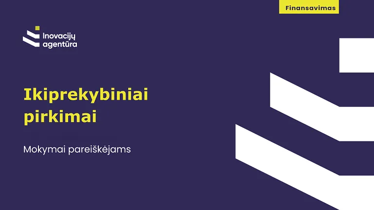 Renginys - Ikiprekybiniai pirkimai