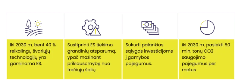 NZIA tikslai