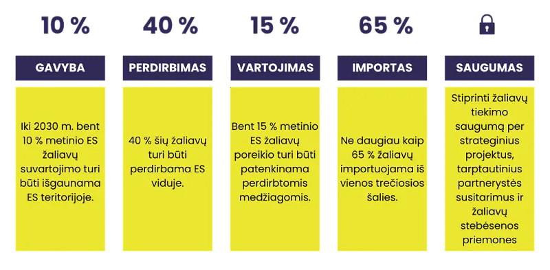 Pagrindiniai tikslai