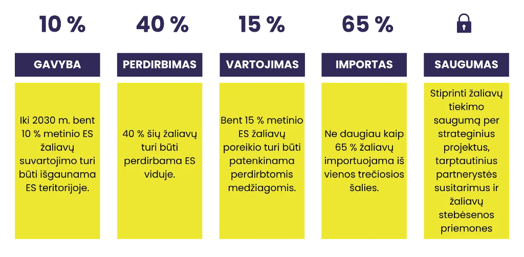 Pagrindiniai tikslai