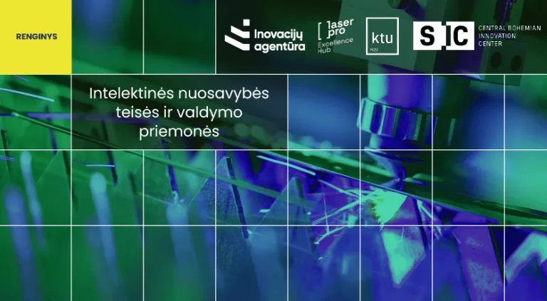 Intelektinės nuosavybės lazerių renginys