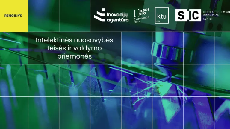 Intelektinės nuosavybės lazerių renginys
